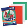 Pacon Tru-Ray Construction Paper, 70 lb Text Weight, 9 x 12, Assorted Holiday Colors, 150PK P6684